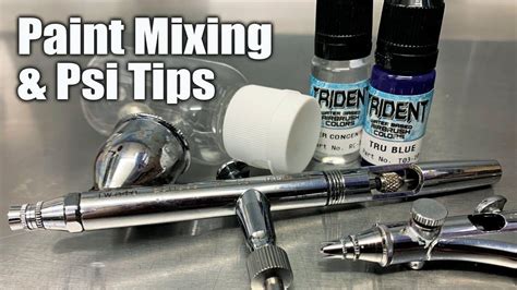 how to thin airbrush paint with tips from a master